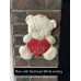 Personalised Bear holding your Heart