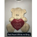 Personalised Bear holding your Heart