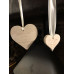 Hanging Personalised Love Heart